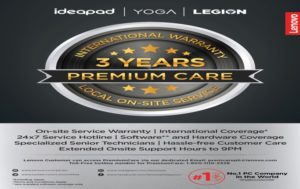 Lenovo unveils 3-Year Premium Care service to mitigate warranty issues during pandemic 2020 - Gogagah
