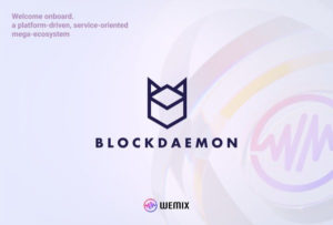 WEMADE Signs MoU With Blockdaemon To Support
