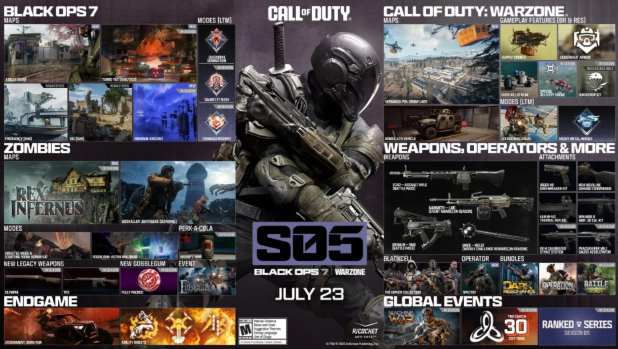 Call of Duty: Black Ops 7 and Call of Duty: Warzone Season 05 Content Drop: Full Details